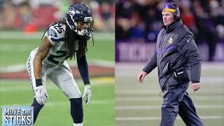 Can the Vikings upset the Seattle Seahawks? | 2015 NFC Wild Card Preview | Move the Sticks | NFL