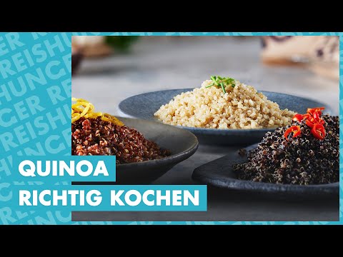 Video: Wie Man Quinoa Kocht: Der Trick, Um Quinoa Perfekt Zu Kochen
