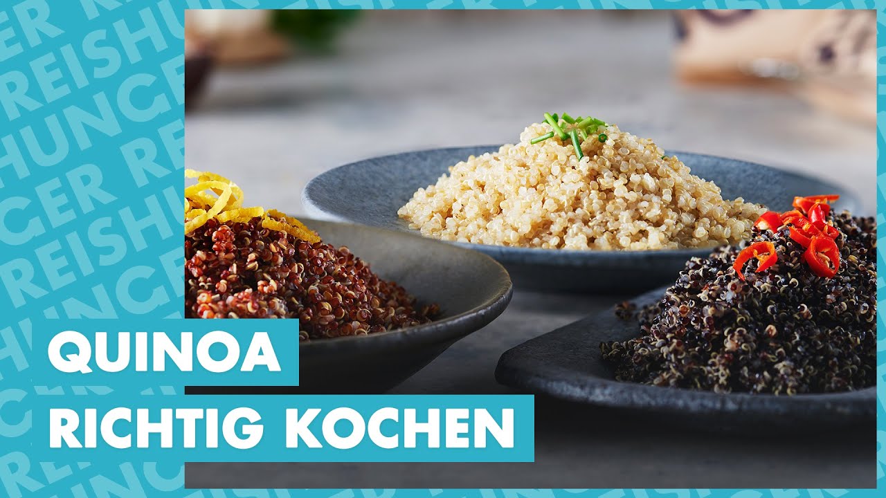 Quinoa richtig kochen & zubereiten 🥣 [Schritt-für-Schritt-Anleitung]