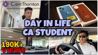 A Day In Life Of Ca Student Articleship Chartered Accountant