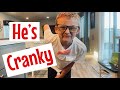 Cranky Grandpa gets pied in the FACE! #kidsvideo #familyvlog #humor