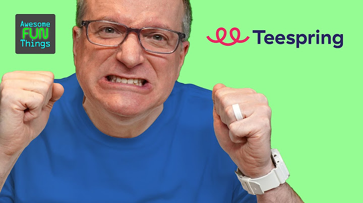 Why is my Teespring listing not showing?