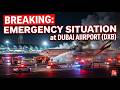 عاجل حالة طوارئ في مطار دبي