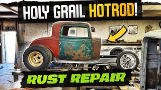 1932 Ford 3 Window Coupe! Rust Repair on a REAL HOT ROD!