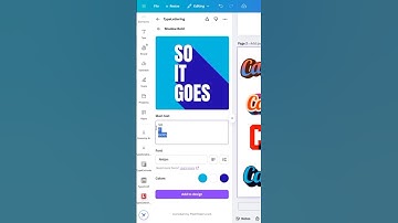 How to Make Shadow Bold Text with Type Lettering in Canva | Creative Text Effect Tutorial 🎨✨