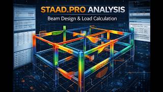 How Engineers Design Safe Structures with STAAD.Pro | Structural Analysis Explained