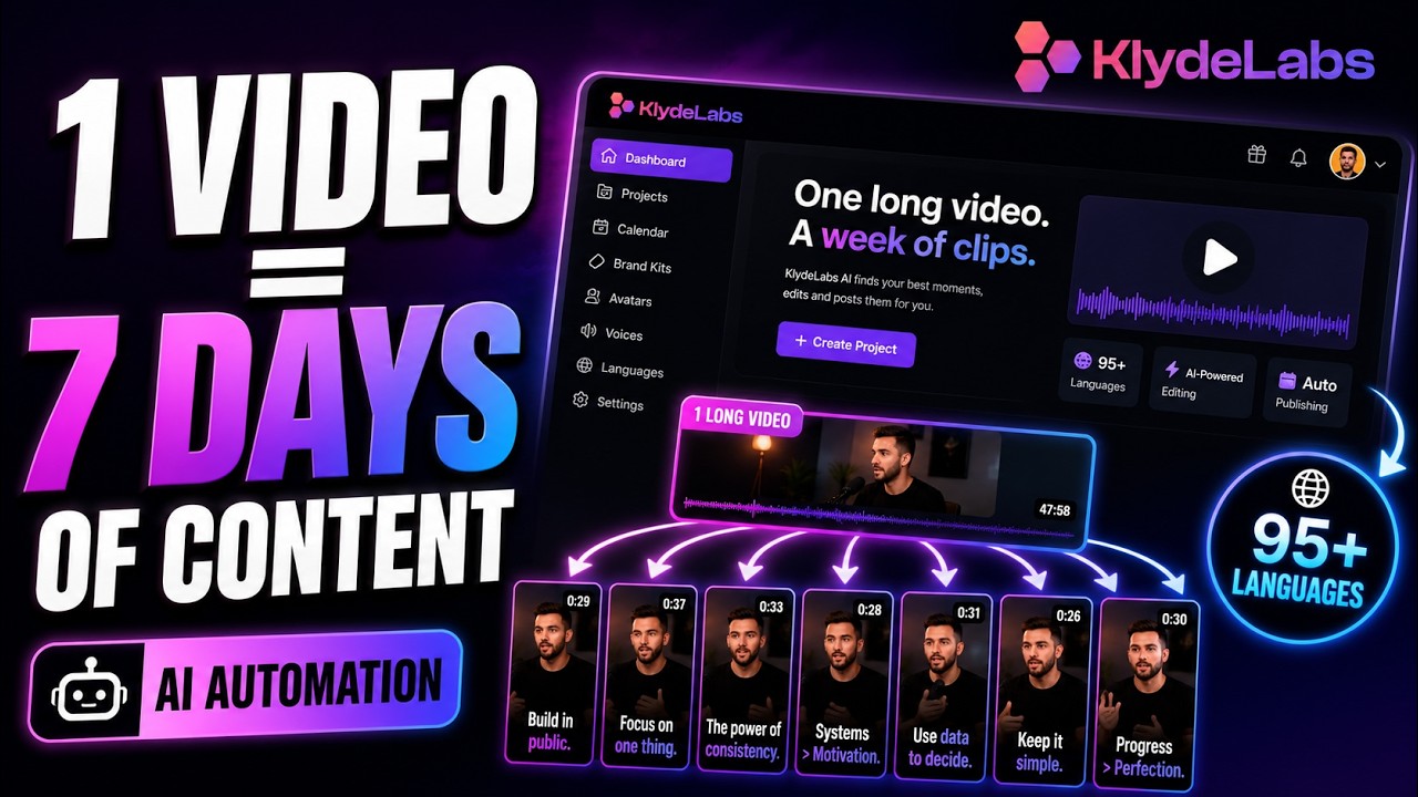 KlydeLabs — one episode into a week of clips