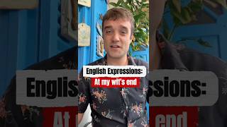 🇬🇧 At my wit’s end #englishteacher #englishtips #englishidioms #englishphrases #englishslang