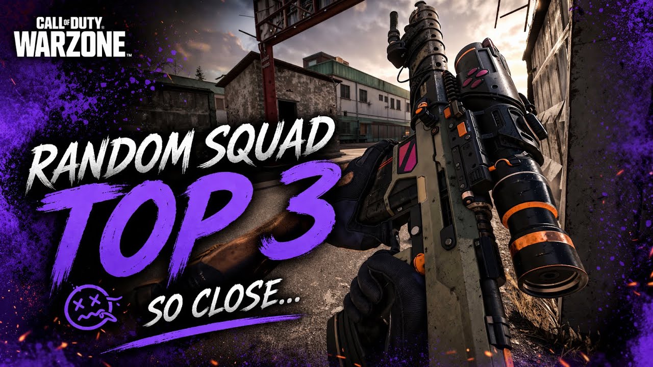 Random Squad Top 3 – So Close… | Warzone Gameplay (No Commentary) - YouTube