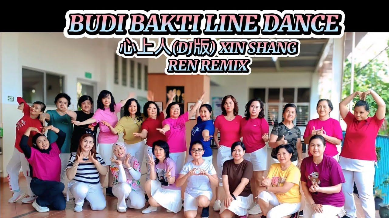 心上人(DJ版) XIN SHANGREN REMIX//Line Dance//Demo by Budi Bakti