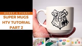 Super vinyl mugs htv vinyl tutorial part 2
