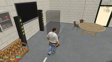 Building System for FiveM QBCore | NSR_Building Script Showcase | Base Building, Furniture, Crafting