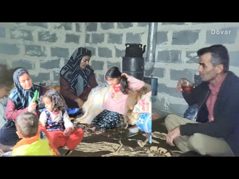 Acts of Kindness: Nomadic Woman's House Cleaning and Carpet Delivery in Village Life 🧹💖