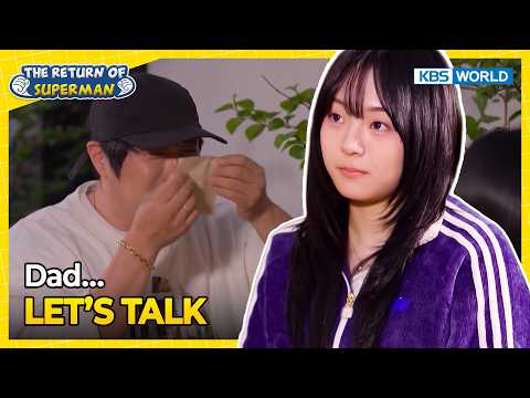 Suyeon's Words Left Her Dad in Tears 🥹  [The Return of Superman:Ep.628] | KBS WORLD TV 260719