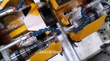 Pipe Drilling Machine with Cold Saw Cutting Equipment with Full Automatic Loading System