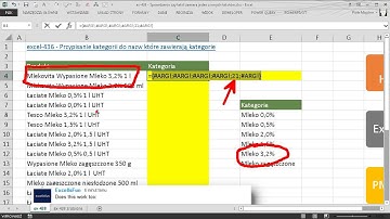 excel-438 - Sprawdzenie czy tekst zawiera jeden z innych tekstów i który z nich