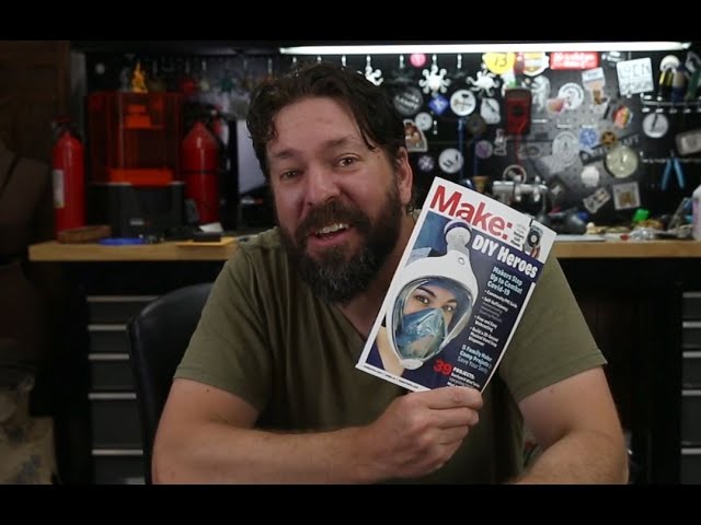 Take a peek at the latest issue of Make Magazine!