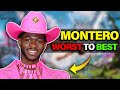 Worst to Best - Montero by Lil Nas X (Ranked)