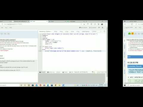 Python Quiz 4...Code in Description