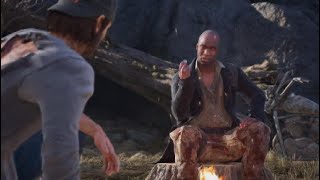 Days Gone - Captain Kouri saves Deacon from Militia