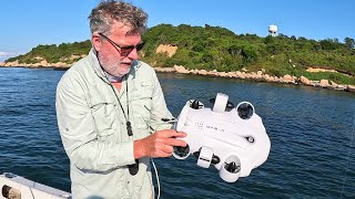 Underwater Drone Test Along Forbidden Government Research Island