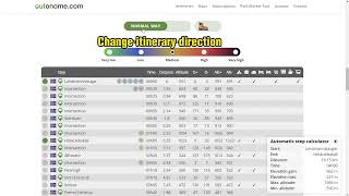 Using the outonome.com Itinerary Planning Tool (tabloguide)