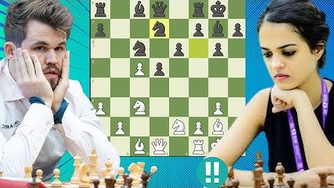 1901 Elo chess, Magnus Carlsen vs Tania sachdev 19