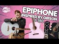 Epiphone inspired by gibson j180  a modern take on an iconic acoustic guitar