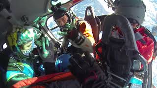 Eiger North Face Wingsuit Heli Jump