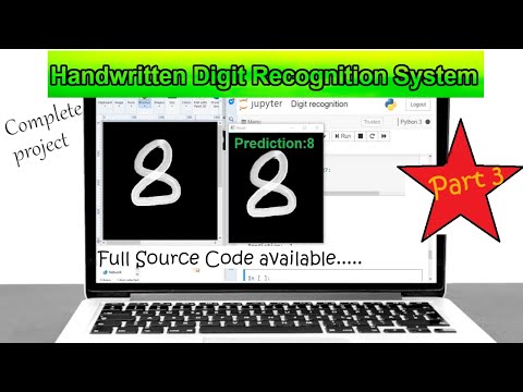 Handwritten Digit Recognition [Part 3] | Train the model, Test it and Calculate accuracy