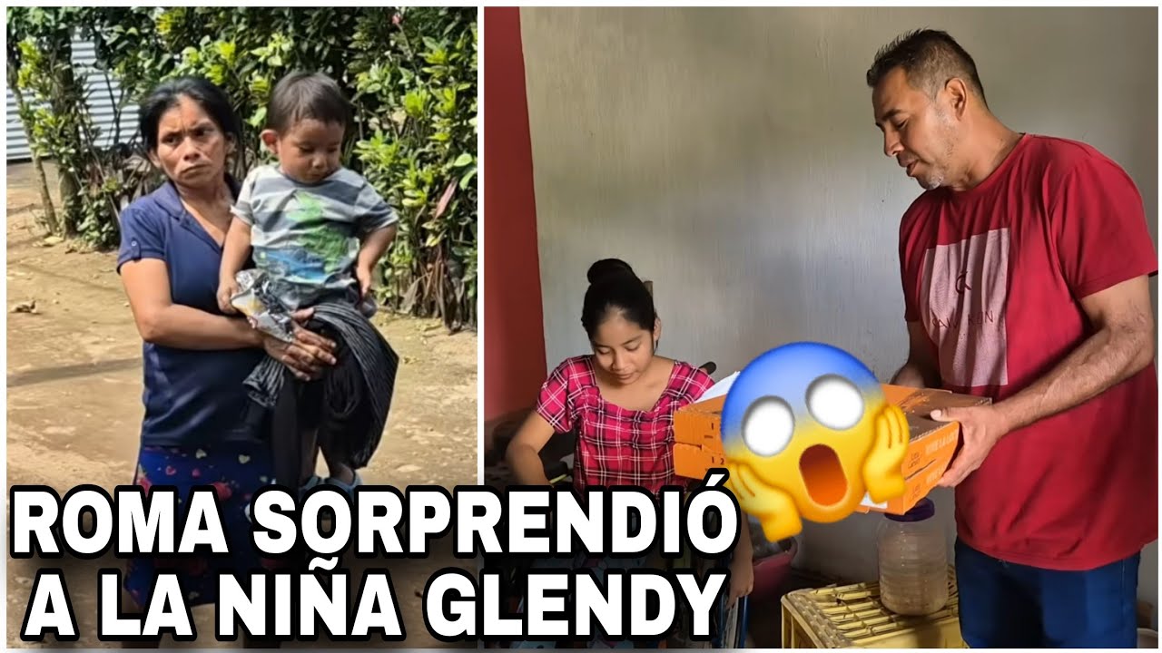 Roma Mando al Gato a Darle esta Gran Sorpresa a la Niña Glendy😱