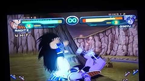 Dragon Ball Z Budokai(Gamecube)-Raditz vs Captain Ginyu II