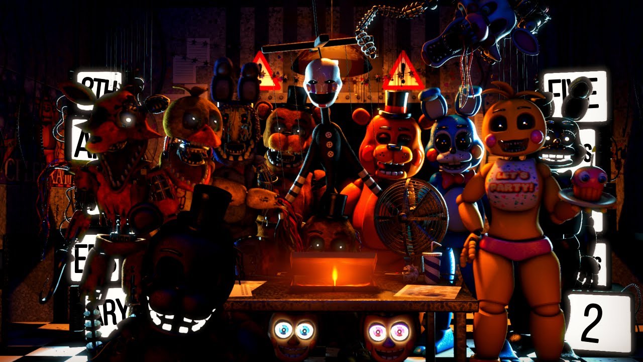 [FNAF] FNAF2 Trailer remake | 8th anniversary of FNAF2 - YouTube