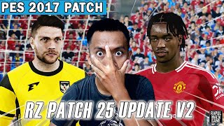 PES 2017 RZ PATCH 2025 UPDATE V2 - PES 2017 PC GAME