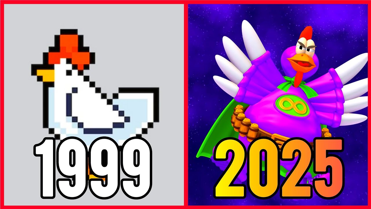 Evolution of Chiken Invaders 1999-2025