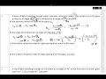 VIB2 Physics: Waves: Refraction: Q1
