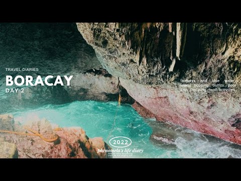 travel diaries ✿ exploring boracay: island hopping day, swimming, outfits