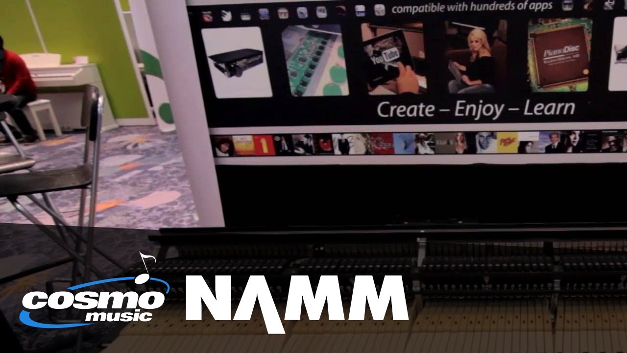 PianoDisc SilentDrive HD System - Cosmo Music at NAMM 2016