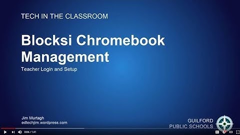 blocksi teacher setup