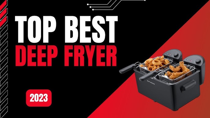 Chefman Fry Guy Deep Fryer - Stainless Steel, 1.6-Quart, 1000-Watt