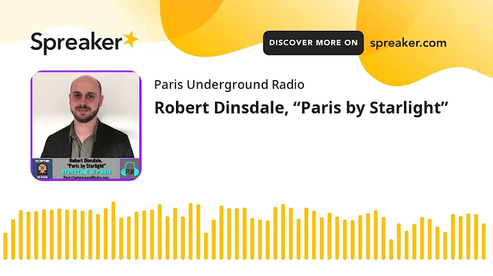 Storytime in Paris: Robert Dinsdale, Paris by Star...