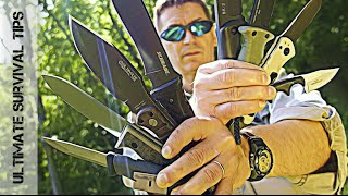5 Knives EVERY MAN Should Have / My 5 Tier EDC (Everyday Carry) System
