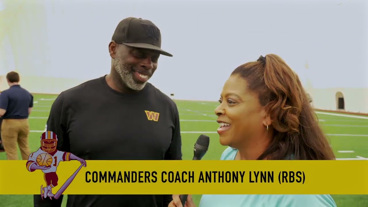Pro Football Plus Spotlight is on  Commanders RB Coach Anthony Lynn