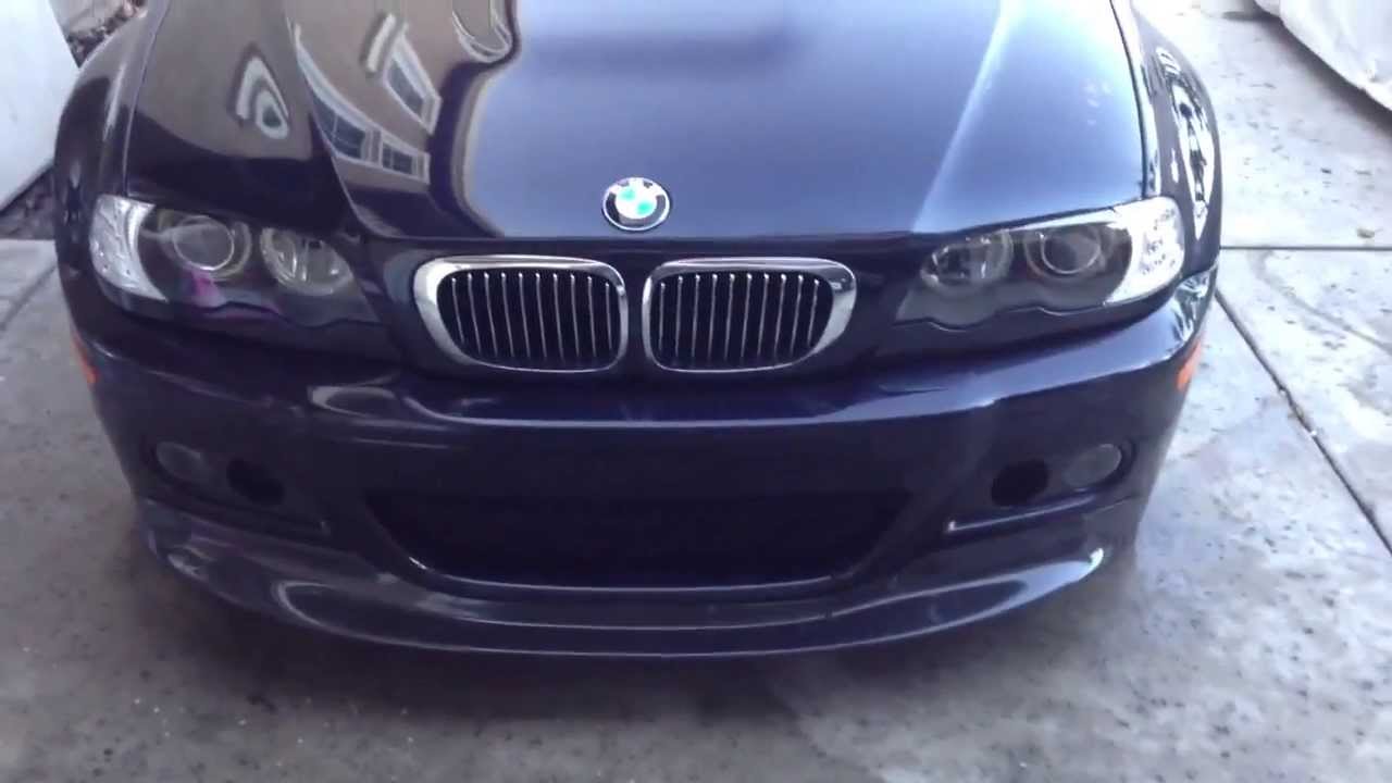 BMW e46 M3 Umnitza Angel Eyes v4 Installed [HD] - YouTube