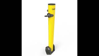 KYP1 - Folding Parking Post with Integral Lock