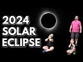 We drove 7 hours to see the total solar eclipse  day in the life vlog  april 2024