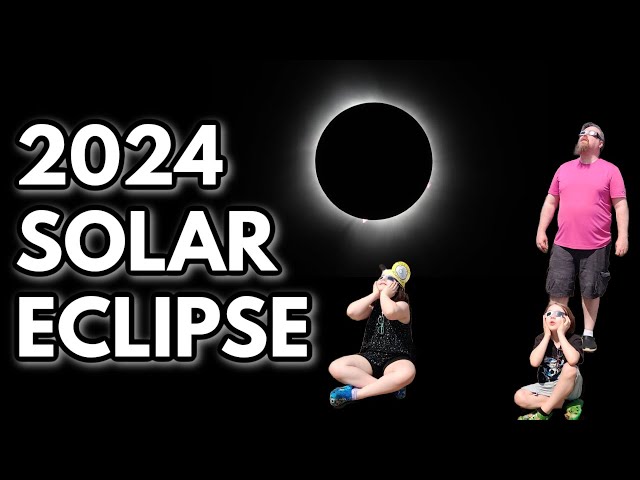 WE DROVE 7 HOURS TO SEE THE TOTAL SOLAR ECLIPSE | Day In The Life Vlog | APRIL 2024 class=