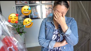 Buying my wife the WORST Valentines Day gift PRANK!! (Español también)