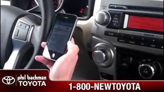 Http://www.pbtoyota.com/ 1-800-new-toyota phil bachman toyota how to
hook up bluetooth a 2013 4runner sr5 [hey, guys, this is shane]
terrell, and i...