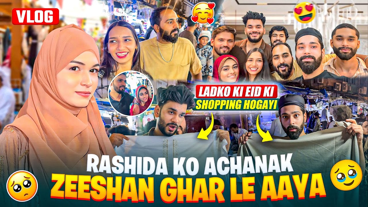 Rashida Ko Achanak Zeeshan Ghar le Aaya | Ladko Ki Eid Ki Shopping Hogyi | Fokats | Abresh & Zeeshan